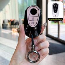 1 chiếc ốp bảo vệ chìa khóa xe bằng TPU, phù hợp với các dòng xe Mercedes Benz W223 S Class S300 S400 S350 S450 S500 C200 C260 đời 2020 2021. - Bộ sưu tập màu sắc phù hợp - Xem 15