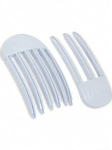 两件套高耸发夹，蓬松自然发根提升工具，带刘海卷发棒，适合女性和女孩，适用于细软卷发、长发或短发，手动发型设计工具，返校季、旅行度假必备，卷发器，卷发产品，卷发棒，卷发器，卷发器，圣诞节，卷发棒