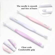 8mm, 10mm, 12mm, 15mm, 20mm Crochet Hooks, Ergonomic Large Rubber Handle Crochet Hook Set, Suitable For Chunky Yarn Blanket Knitting And DIY Crafts, Ideal Gift - 5pcs - View 5