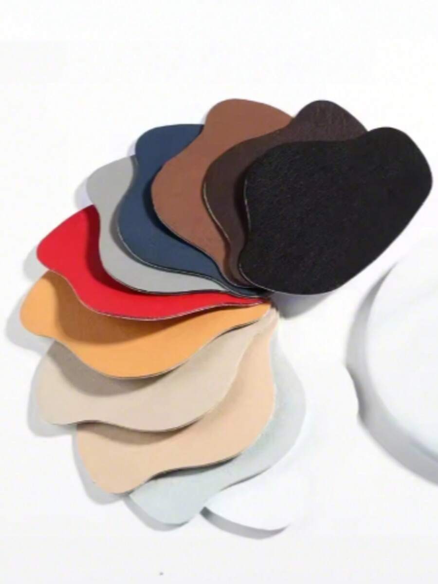 鞋跟修补补贴、鞋子修补、破洞修补、鞋跟垫、鞋跟贴、贴纸、足部保护、防磨损处理 - 彩色 - 查看 1