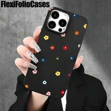 Fundas y carcasas protectoras para teléfono con diseño de flores pequeñas y coloridas, con orificios grandes. Compatibles con phone 16 Pro Max, 16, 15 Pro, 14, 14 Plus/14 Pro Max, 13, 13 Pro, 12 Pro, 11/11 Pro. Regalos para cumpleaños y fiestas - Blanco - Ver 6