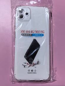 1 件透明防摔保护壳，适用于三星/苹果//红米/OPPO 手机，透明防摔手机壳，手机保护套，简约手机壳，纯色手机壳，TPU 防摔手机壳（军用级防摔）防水防震防刮