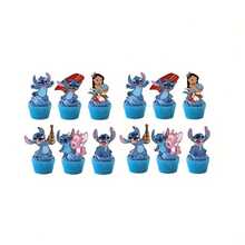 Stitch Cake Decorations, Stitch Birthday Cake Toppers, Birthday Party Decorations Christmas Decor