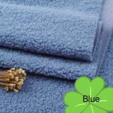 1pc 100% Polyester Teddy Fleece Fabric, Soft Plush Fabric For Sofa, Cushion, Jacket, Autumn/Winter Warm Clothing, DIY Craft Decoration - Multicolor - View 27