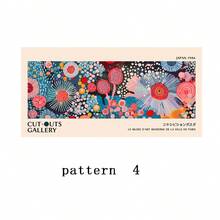 1 幅抽象花卉油画印刷艺术，无框现代复古墙壁装饰，明亮多彩的风景海报，适合家庭、办公室、浴室、客厅、卧室、餐厅 - 室内和室外水平 - A - 查看 16