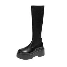 Women Equestrian Boots - Black - View 7