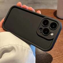 Für iPhone-Hülle mit Lanyard, Luftpolster-Technologie, stoßfester Fallschutz bis zu 6,6 Fuß - langlebige TPU-Anti-Rutsch-Griffabdeckung - Schwarz - Übersicht 1