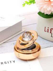 1 pieza Difusor de aromas con bola de cristal y soporte para fragancia de coche, con sensor solar inteligente y diseño de anillos giratorios de levitación, liberación automática de fragancia de larga duración, ambientador de coche, accesorio elegante, regalo para el Día de la Madre