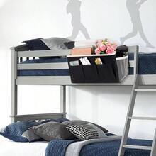 Bedside Storage Caddy/Bedside Hanging Storage Bag For Headboards Bunk Beds Dorm Rooms Book Phone Magazine Holder Black