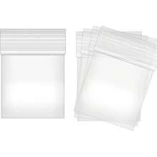 150pcs Mini Ziplock Bags 2x2 Small Plastic Bags For Pills-2 Mil - 白色 - 查看 4