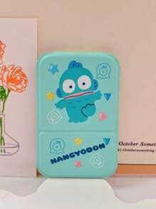 1个PU翻盖加厚镜面，酷洛米/Hello Kitty图案，便携式化妆镜，方便放置于桌面 - 彩色 - 查看 13