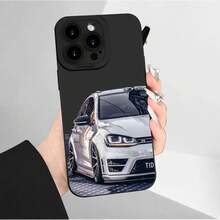 Funda de teléfono con temática de coche, moderna e innovadora, nueva y popular, hecha de material mate de alta calidad.Tiene un diseño a prueba de golpes para prevenir caídas, adecuado tanto para hombres como mujeres, compatible con varios modelos de incluyendo 16, 15, 14, 13, 12, 11, X, XR, XS, 8,, SE,, Plus y de la serie Pro, lo que lo hace perfecto para todos los usuarios. - Colores mixtos - Ver 2