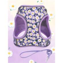 HP381 Cute Vest Style Pet Chest Harness For Small To Medium Dogs