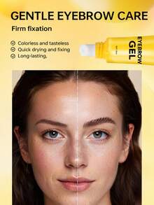 Eyebrow Styling Gel - Clear Eyebrow Fixing Gel, Waterproof Sweat-Resistant Eyebrow Repair Liquid, Suitable For Salons And Home Eyebrow Styling, Includes Brush - Transparent - View 6