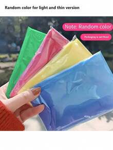 Thickened Adult Disposable Raincoat, Windproof And Waterproof EVA Thickened Full Body All In One Raincoat, Outdoor Cycling, Portable Raincoat,Reusable Hooded Raincoats, EVA Rain Ponchos Lightweight Rain Coat Waterproof Rain Gear, Men's And Women's Outdoor Clothing For School,Office,Household,Travel, Back To School Supplies Umbrella For Women Umbrella Rainproof Windproof