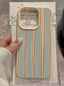 Funda de Teléfono con Textura de Cuero Sintético Compatible con iPhone 17 Air/16E/15/14/13/12/11 Pro/Promax/Plus/X/XS/XS Max, Buen Agarre, Múltiples Colores Disponibles, Protección de Borde Suave, Adecuada para Hombres y Mujeres - Blanco antiguo - Ver 7