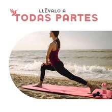 MUUK FITNESS Alfombrilla de Yoga 170 x 70 cm – Grosor 4 mm, Tapete para Yoga, Pilates, Fitness y Ejercicio, Antideslizante, Plegable y Fácil de Transportar, PVC Resistente y a Prueba de Agua, Ideal para Casa, Gimnasio, Parque o Viajes, Diseño Cómodo que Protege Articulaciones, Superficie Estable y Duradera para Relajación, Meditación y Estiramientos, Apta para Principiantes y Expertos. - Melón - Ver 10