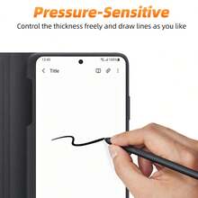 Galaxy Tab S6 Lite/S7/S7+/S7 FE/S8/S8+/S8 Ultra 平板电脑手写笔，可更换笔尖，触控笔（无蓝牙） - for 三星 S6/S7/S8系列 - 查看 7