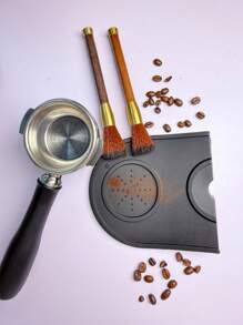 1 件/2 件，咖啡研磨机清洁刷木柄浓缩咖啡刷除尘咖啡粉刷家用厨房工具咖啡配件返校 - 多色 - 查看 4