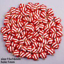 2/4/9pcs Mixed Colorful 3D Alloy Drip Oil Cute Animal, Fruit, Food, Marine Life Series Pendant DIY Necklace, Bracelet, Earring Jewelry Making Accessories