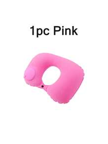 1/2/3个装充气颈枕,飞机旅行必备,符合人体工学的U型充气枕,贴合颈部曲线,便携轻巧,提供舒适支撑,缓解颈部压力,旅行必备 - 彩色 - 查看 15