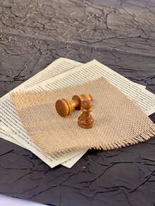 Ajedrez clásico de familia con plegado y almacenamiento para adultos, ajedrez de madera, regalo para Navidad, cumpleaños, Año Nuevo, regalo de juegos - Multicolor - Ver 4