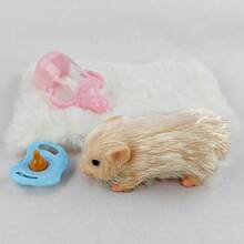 1pc Realistic Washable Reborn Piggy Dolls 12cm Soft Silicone Delicate Little Pig Doll Dress Up Game Toys Accompany Gifts