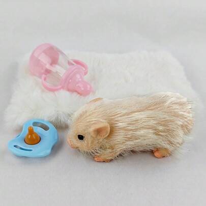 1pc Realistic Washable Reborn Piggy Dolls 12cm Soft Silicone Delicate Little Pig Doll Dress Up Game Toys Accompany Gifts