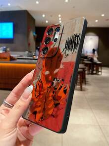 1 件深色哥特风格血溅骷髅图案彩绘亮面黑色 TPU 材质手机壳，适用于 、OPPO、Vivo 和其他 Android 机型，可作为礼物送给男朋友/女朋友 - 彩色 - 查看 5