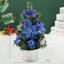 Sztuczna choinka doniczkowa, dekoracja wnętrz do salonu, centrum handlowego, witryny, świąteczna atmosfera