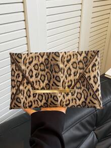 Túi cầm tay họa tiết hoa dung tích lớn thời trang mới, túi xách màu tương phản dành cho nữ - Cà phê - Xem 8