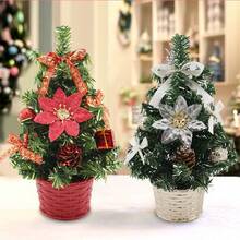 Sztuczna choinka doniczkowa, dekoracja wnętrz do salonu, centrum handlowego, witryny, świąteczna atmosfera