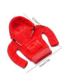 1 件创意汽车内饰装饰，运动衫汽车换挡杆套，运动衫换挡杆套，汽车内饰节日装饰创意设计