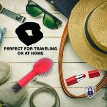 假口红转移保险箱 - 秘密储物隔间 | 隐藏药丸、钱、珠宝 | 将贵重物品安全地存放在显眼的地方，伪装容器用于狂欢节隐藏女性药物储存 - 彩色 - 查看 8