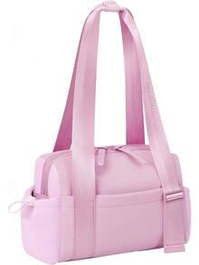 Gym Bag Women Girls Small Gym Tote Bag With Wet Compartment Waterproof Travel Duffle Bag Cute Workout Sport Bag, Black,, Fashion - 粉色 - 查看 13