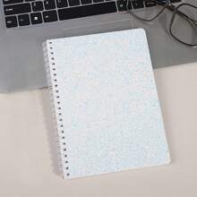 1pc A5 Colorful Sequin Spiral Notebook, Fashionable High-Quality Student Blank Journal