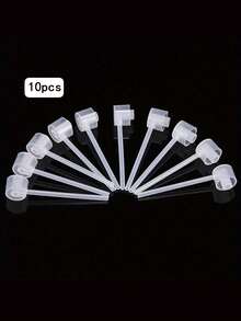 5/10pcs Diffuser Funnel Cosmetic Pump Dispenser Perfume Tool Perfume Atomizer Refillable Bottle Tool, Perfume Dispenser Pump Perfume Refill Pump Cosmetic Dispenser Pump Transfer Tool For Travel Refillable Perfume Spray Bottle - Clear - View 8