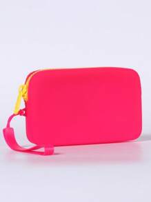 1个手持硅胶袋，防水沙滩手提袋，简约便携收纳袋，可用作化妆包，可水洗，带挂绳，可收纳化妆品、耳机、钥匙和卡片，创意硅胶收纳袋，房间装饰，包包，化妆包，旅行，化妆包，旅行必备，收纳，储物，旅行必备，化妆品收纳袋，化妆包，桌面收纳袋，化妆包，化妆包，旅行，化妆袋，包，化妆袋，旅行必备，化妆包，旅行必备，小型化妆包，化妆袋，化妆包，旅行必备，大容量，大化妆包，圣诞礼物，收纳袋，旅行，女士旅行必备礼物，收纳袋，手拿包/小手提包，化妆品收纳袋，化妆品收纳袋，收纳袋，刷子收纳袋，迷你收纳袋，大容量收纳袋，女士礼物，圣诞礼物，礼物创意 女性