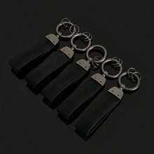 Easypie Selection 多色运动钥匙扣 - 仿麂皮汽车钥匙扣，适用于奥迪 S-Line/RS 和梅赛德斯-AMG，豪华赛车风格配件 - 均碼 - 查看 4