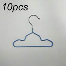 30个迷你金属宠物衣架，宠物服装收纳架，小型犬猫服装衣架 - 彩色 - 查看 16