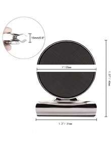 Set de 10 pinzas magnéticas de uso pesado, para pizarras blancas, gabinetes, cocina, oficina, accesorios de decoración del hogar, resistentes y prácticas - Multicolor - Ver 2