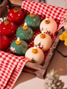 Bombka choinkowa w kształcie płatka śniegu, bałwanek, dom, bombka świąteczna w stylu Ins, dekoracja choinkowa, świeca zapachowa, wystrój domu, dekoracje świąteczne, wystrój pokoju, prezenty świąteczne