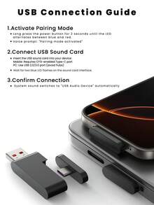 Kinglucky I6 游戏耳机：环绕声 - 50 毫米驱动器 - 记忆泡沫垫 - 兼容 PC、Switch - 3.5 毫米音频插孔 - 均碼 - 查看 10