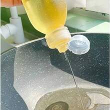 Botellas de almacenamiento creativas para salsa de soja y vinagre de la cocina, multifuncionales, a prueba de fugas, lisas, botellas de plástico con marcas de medición, fáciles y convenientes de usar