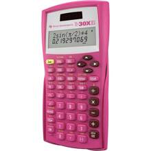 Texas Instruments TI-30XIIS Scientific Calculator, Black With Blue Accents