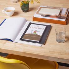 Yoga en silla para personas mayores: talla grande de 60 posturas de yoga sentadas para mejorar la movilidad, aliviar el dolor y aumentar la flexibilidad - Estiramientos suaves, ejercicios de equilibrio con guía, guía de yoga en silla para personas mayores, guía de actividades para personas mayores, diseño ergonómico, apoyo para la postura