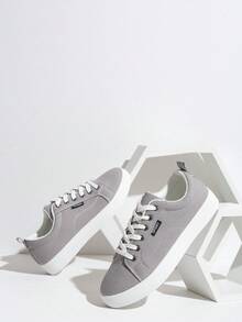 2025 New Spring/Autumn Women's Fashion Casual Sneakers, Anti-Slip Student Sports Shoes, Canvas Breathable