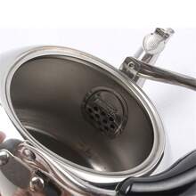 1pc哨子烧水壶家用商用大容量茶壶烧水壶燃气灶电磁炉通用 - 彩色 - 查看 6