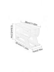 1pc Modern 3-Layer Egg Rack Refrigerator Egg Rack, Slide-Out Egg Holder,Anti-Fall,Refrigerator Egg Container Plastic Storage Bin, Compartment Anti-Coll Egg Storage Box,Space-Saving Refrigerator Side Door Storage Rack, Clear Stackable Egg Storage Box For Home/Kitchen Storage, Suitable For Refrigerator, Drawer And Shelf, Kitchen Organizer And Storage Cabinet, Kitchen Accessories - Multicolor - View 15