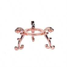 1 Stück eleganter Kristallkugelständer - moderner Eisen-Dreifuß Präsentationshalter für 3-7cm Kugeln, ideal für Hochzeitsdekoration und Heimdekoration, tolles Geschenk, Kristall-Präsentationsständer